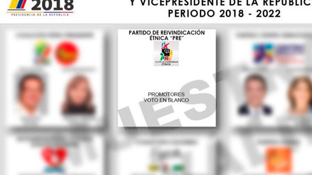 ¿Es ilegal el PRE, el partido que promueve el voto en blanco en estas elecciones?
