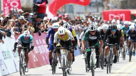 Alejandro Osorio, ganador de la etapa 2 de la Vuelta a Colombia. Alejandro Osorio, ganador de la etapa 2 de la Vuelta a Colombia.