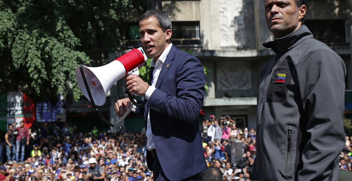 333132_BLU Radio // Juan Guaidó y Leopoldo López // Foto: AFP