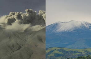 Volcán Puracé cumple un mes en alerta Naranja: sigue emisión de ceniza y movimientos sísmicos
