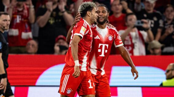 Luis Díaz debutó de gran manera con Bayern en la Bundesliga, al marcar un golazo. Luis Díaz debutó de gran manera con Bayern en la Bundesliga, al marcar un golazo.