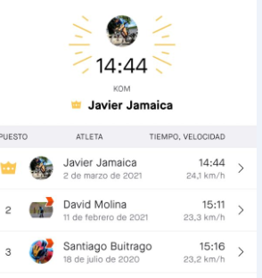 Javier Jamaica record