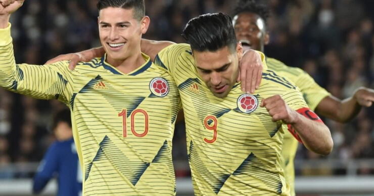 374890_James y Falcao / AFP