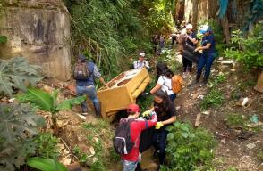 345567_BLU Radio. Recolección basuras/ Foto:Suministrada