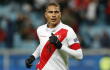 Paolo Guerrero con la selección de Perú.