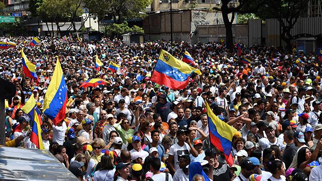 Así transcurren las marchas en Venezuela contra Nicolás Maduro