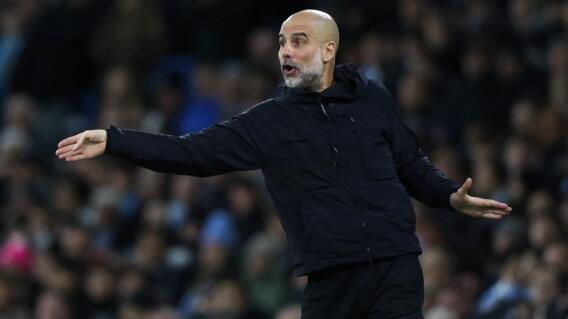 Pep Guardiola, director técnico del Manchester City.