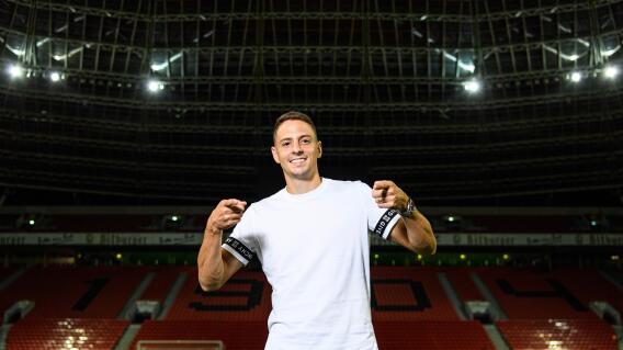 Santiago Arias, jugador de Bayer Leverkusen Santiago Arias, jugador de Bayer Leverkusen