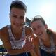 Atletas eslovacos luego de comprometerse en pleno Mundial de atletismo