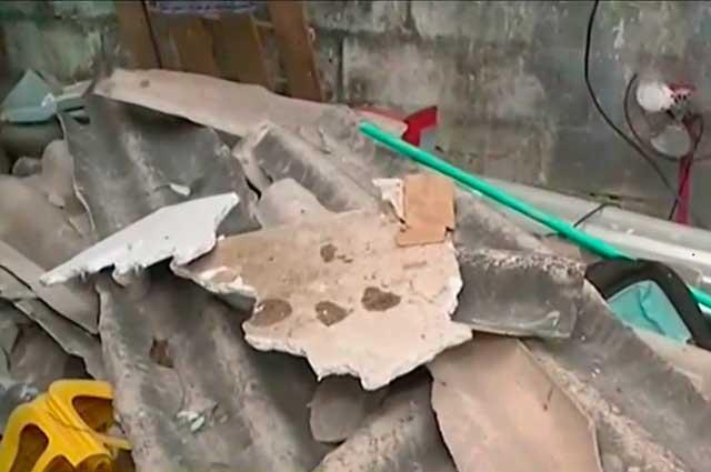Tres niños se salvaron de morir por caída de andamio de edificio en construcción
