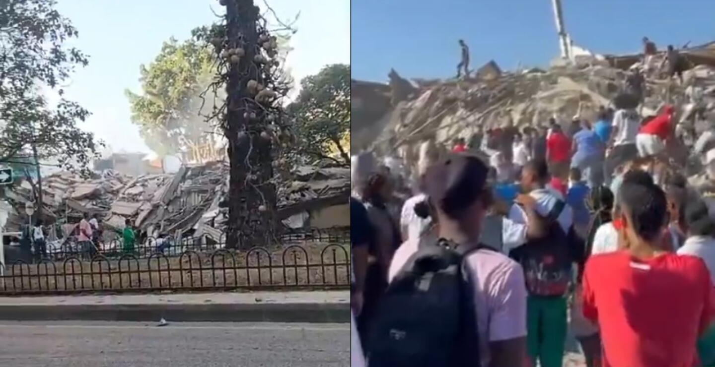 Afectaciones por temblor en Cali