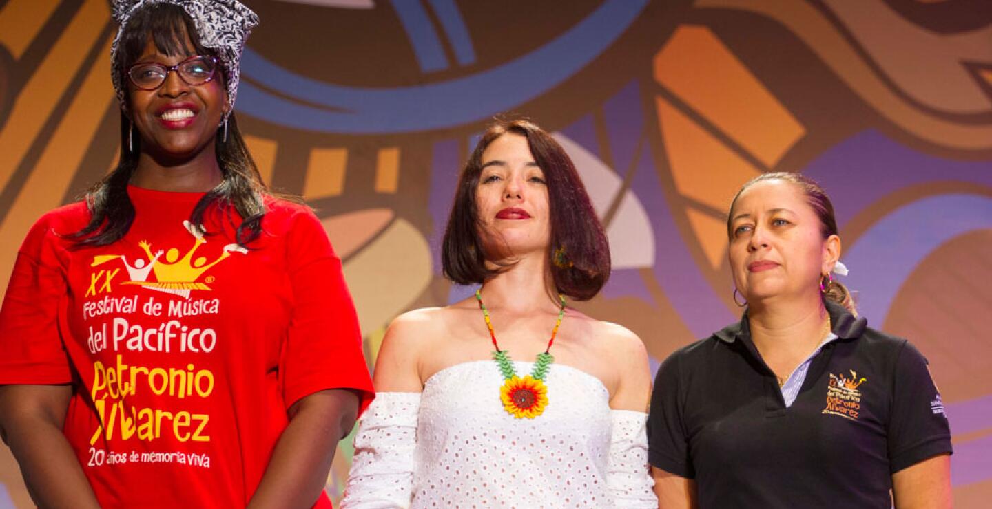 El evento que muestra los diversos géneros musicales del Chocó, Valle, Cauca y Nariño, fue organizado por la Alcaldía de Cali y realizado en la Unidad Deportiva ‘Alberto Galindo’, contiguo al Coliseo El Pueblo. El evento que muestra los diversos géneros musicales del Chocó, Valle, Cauca y Nariño, fue organizado por la Alcaldía de Cali y realizado en la Unidad Deportiva ‘Alberto Galindo’, contiguo al Coliseo El Pueblo.