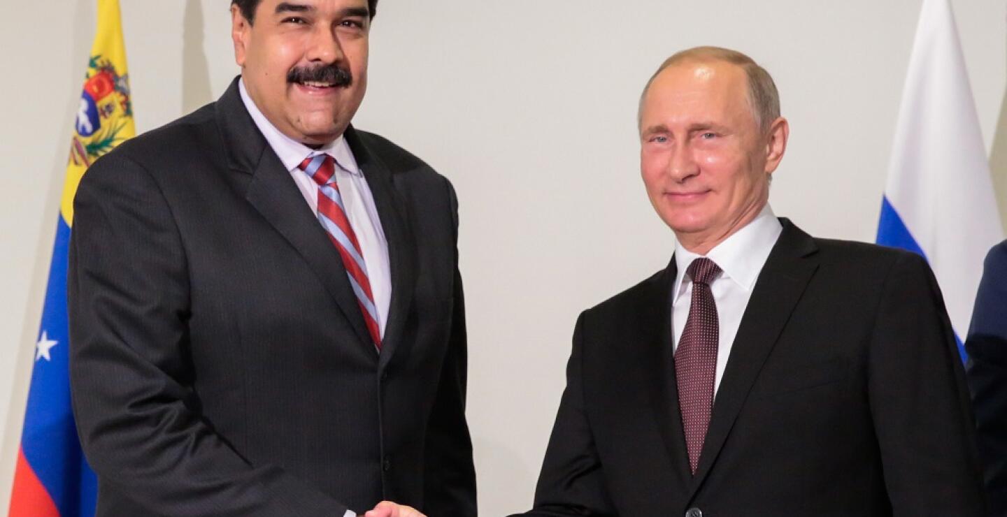 344282_BLU Radio // Nicolás Maduro y Vladimir Putin // Foto: AFP