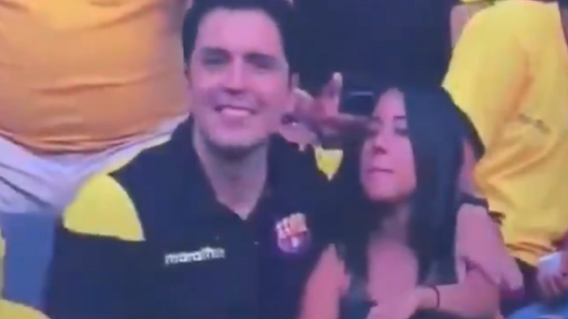 353101_BLU Radio. Supuesta pareja de amantes en un estadio // Foto captura: video - redes sociales 353101_BLU Radio. Supuesta pareja de amantes en un estadio // Foto captura: video - redes sociales