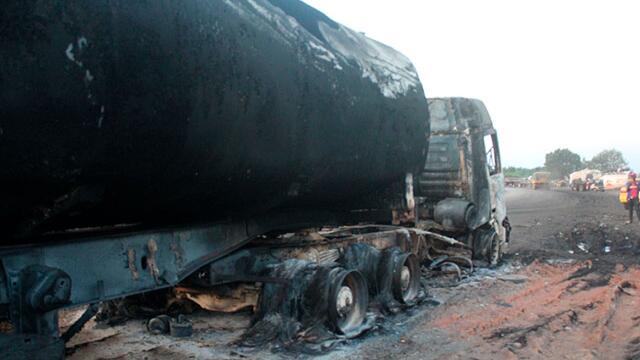 Más de 39 muertos dejó choque de camión cisterna en República Democrática del Congo