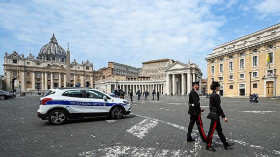 360384_Policía italiana / Foto: AFP