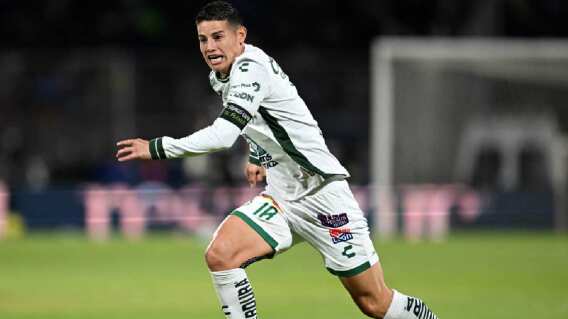 James Rodríguez en León James Rodríguez en León