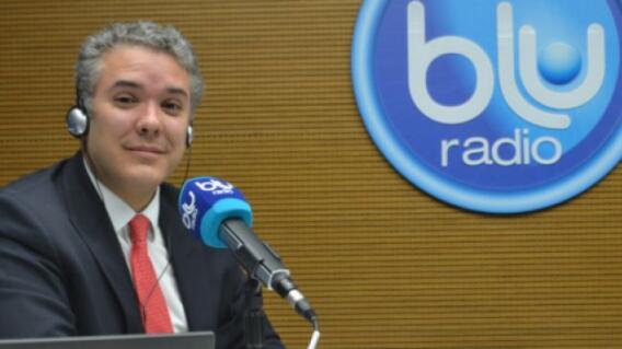 284336_BLU Radio. Iván Duque / Foto: BLU Radio