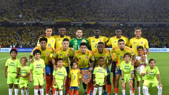 La titular de Colombia vs Ecuador por Eliminatorias. La titular de Colombia vs Ecuador por Eliminatorias.