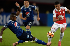 315688_BLU Radio. Partido Sanatafe vs Millonarios /Foto: AFP