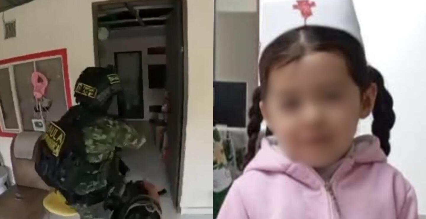 Así fue el rescate de niña de 2 años que estaba reportada como desaparecida en Ubaté, Cundinamarca