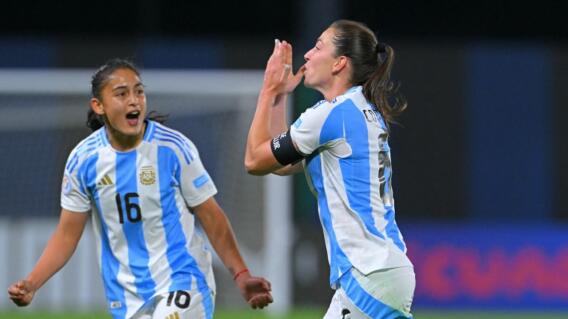 La Selección Argentina tiene acción en la Copa América femenina. La Selección Argentina tiene acción en la Copa América femenina.