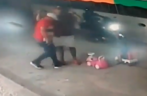 333586_Blu Radio/ Asalto en frente de un bebé en Soledad. Foto: Tomada de video