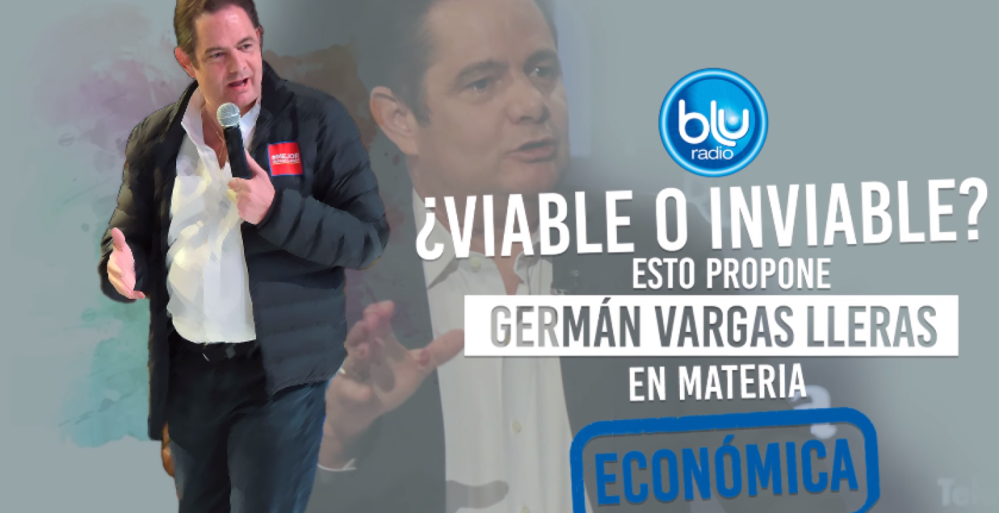 306925_BLU Radio. Germán Vargas Lleras / Foto: BLU Radio