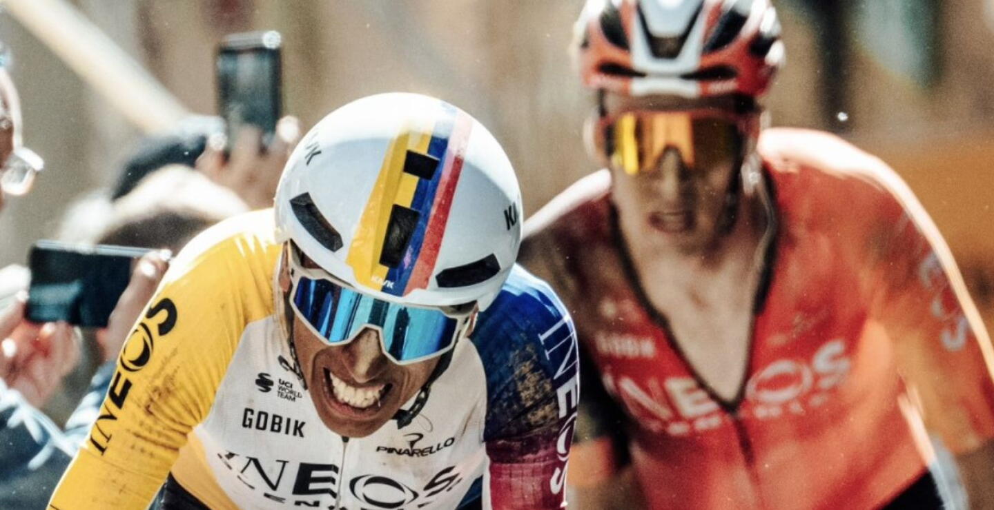 Egan Bernal, ciclista colombiano.