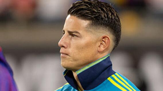 James Rodríguez, figura y capitán de la Selección Colombia. 