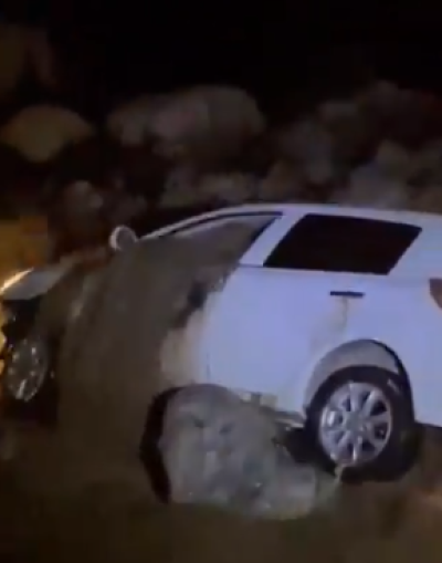 Vehículo de la cónsul de Panamá 