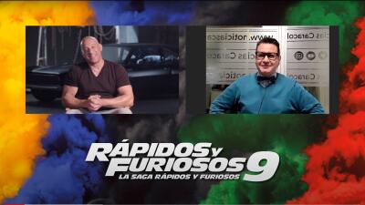 VIN DIESEL Y LUIS CARLOS RUEDA