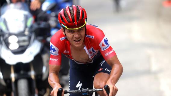 Remco Evenepoel, en la Vuelta a España 2022 Remco Evenepoel, en la Vuelta a España 2022