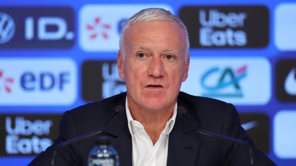 Didier Deschamps, director técnico de la Selección Francia. 