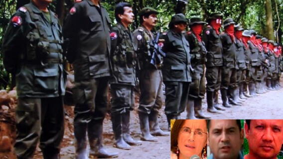 135982_De acuerdo con el Ministerio de Defensa, el ELN sería responsable por la desaparición de tres periodistas. Foto: AFP y archivo