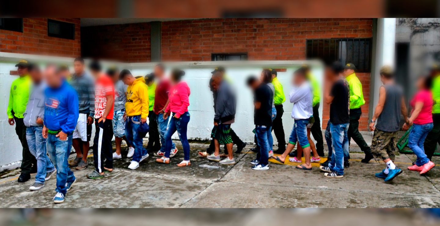 271620_Capturados en Antioquia / Foto: Cortesía Policía Antioquia