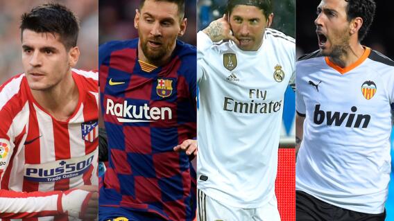 352211_BLU Radio. Morata, Messi, Ramos y Parejo / Fotos: AFP 352211_BLU Radio. Morata, Messi, Ramos y Parejo / Fotos: AFP