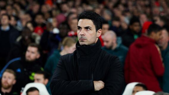 Mikel Arteta, técnico del Arsenal. Mikel Arteta, técnico del Arsenal.