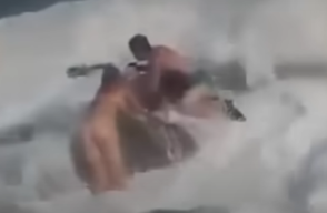 Turistas fallecieron en playa de España