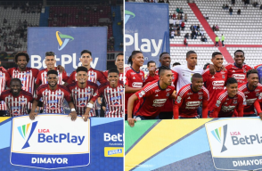 Junior vs. Independiente Medellín, partido de Copa Colombia