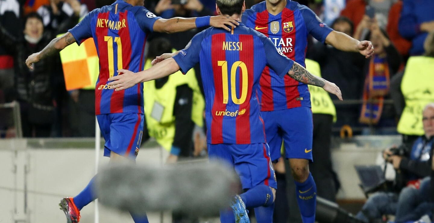 351551_BLU Radio. Messi, Suárez y Neymar / Foto: AFP