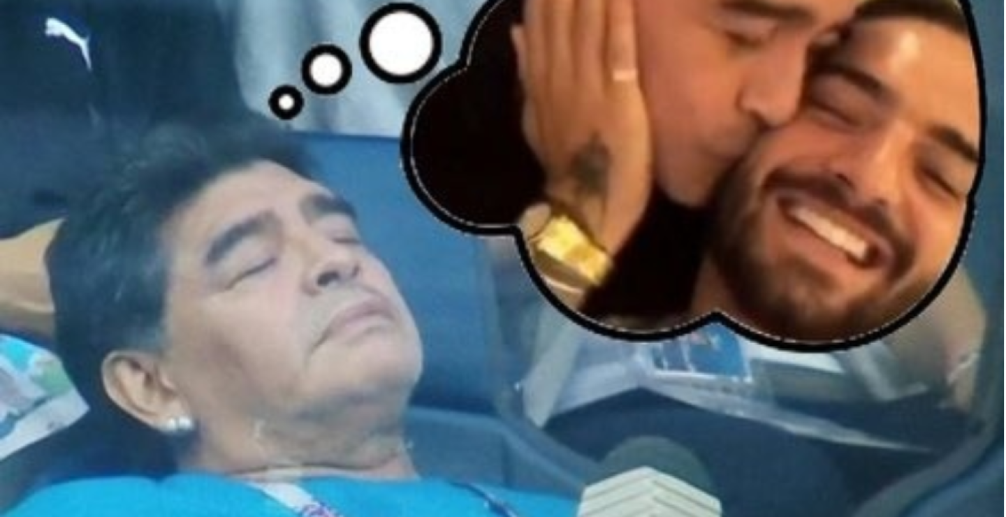 309817_BLU Radio. Memes de Maradona se toman las redes - Foto tomada de Twitter