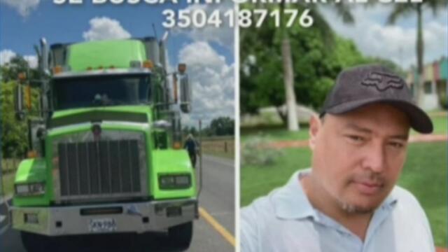 Buscan a conductor de tractomula que desapareció en Bogotá Buscan a conductor de tractomula que desapareció en Bogotá