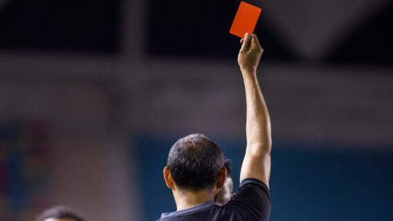 Imagen de referencia de un árbitro. 