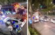 Conductor aparentemente borracho en Medellín se metió en contravía y chocó dos motos
