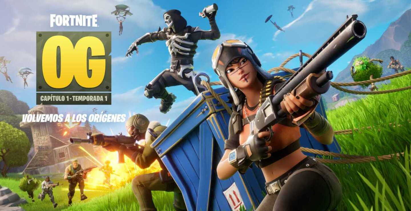 El regreso al pasado de Fortnite llega el 6 de diciembre con Orígenes