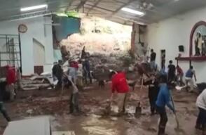 Derrumbes y taponamientos de vías, el panorama por cuenta de lluvias en Colombia