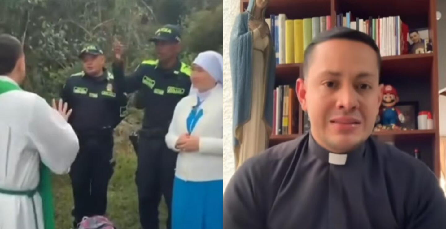 Tensa discusión entre sacerdote y grupo de monjas en Antioquia: esta fue la razón de la controversia