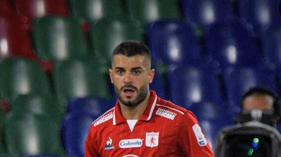 Iago Falque, volante del América de Cali. Foto: América de Cali Iago Falque, volante del América de Cali. Foto: América de Cali