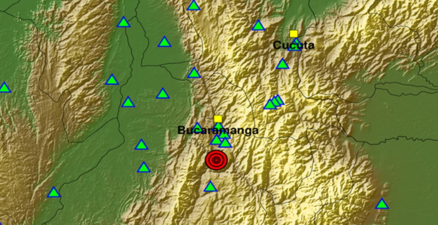 ¿Sintió el temblor? Reportan sismo en Colombia en la tarde de este 5 de febrero: epicentro